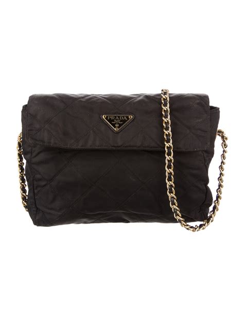 prada tessuto bomber shoulder bag|Prada shoulder bag vintage.